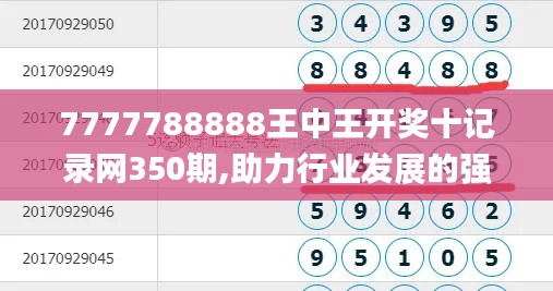 7777788888王中王开奖十记录网350期,助力行业发展的强大资源_C版4.361