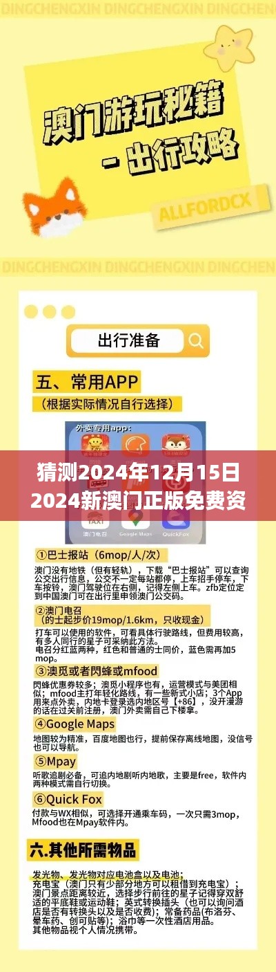 猜测2024年12月15日2024新澳门正版免费资本车,确保成语解释落实_体验版2.891