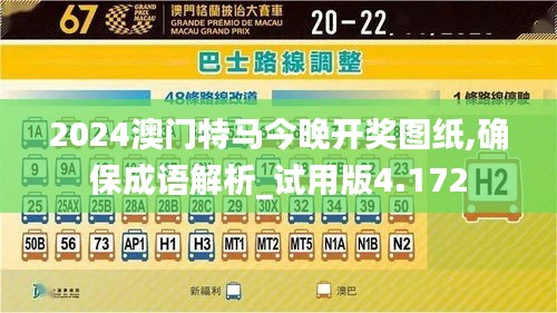 2024澳门特马今晚开奖图纸,确保成语解析_试用版4.172