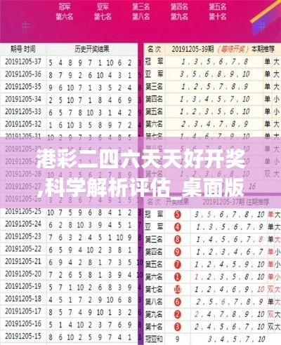 港彩二四六天天好开奖,科学解析评估_桌面版5.879