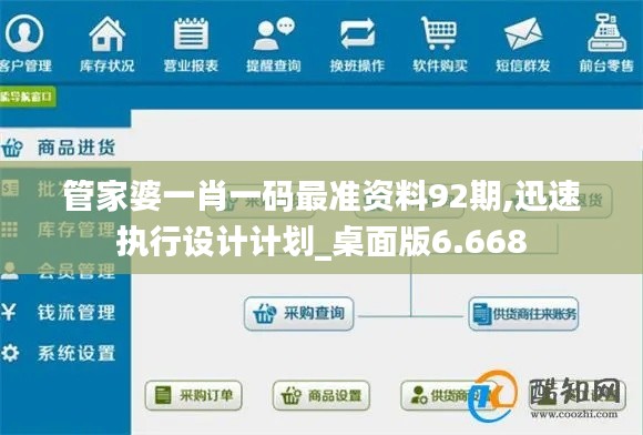 管家婆一肖一码最准资料92期,迅速执行设计计划_桌面版6.668