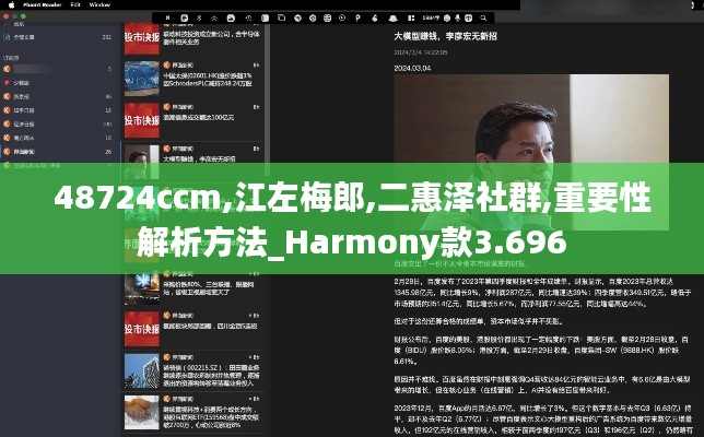 48724ccm,江左梅郎,二惠泽社群,重要性解析方法_Harmony款3.696