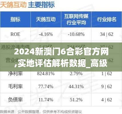 2024新澳门6合彩官方网,实地评估解析数据_高级款4.302