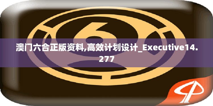 澳门六合正版资料,高效计划设计_Executive14.277