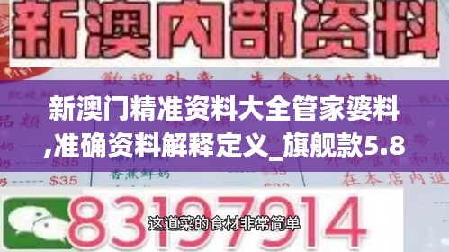 新澳门精准资料大全管家婆料,准确资料解释定义_旗舰款5.894