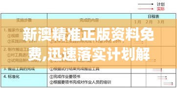 新澳精准正版资料免费,迅速落实计划解答_AP14.813