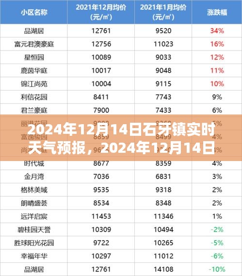 2024年12月14日石牙镇实时天气预报及查询指南