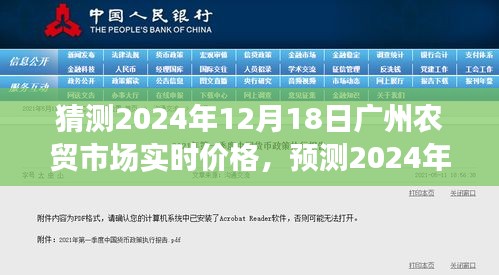 2024年广州农贸市场实时价格预测与解析