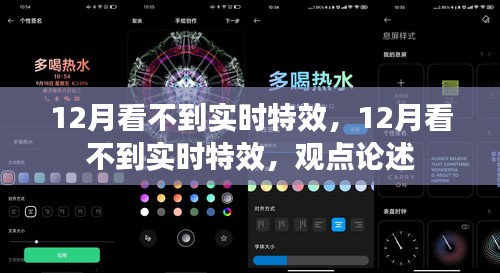 12月无法实时观察特效，观点解析