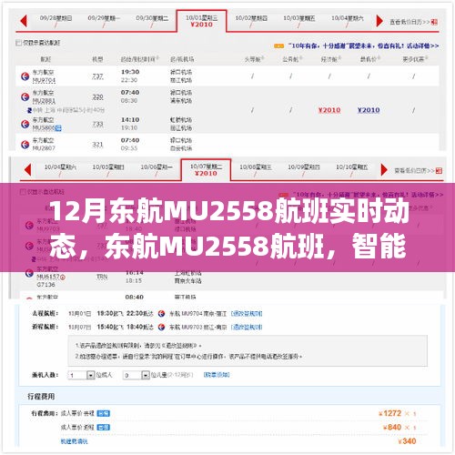 东航MU2558航班实时动态，智能追踪的翅膀引领未来飞行新纪元