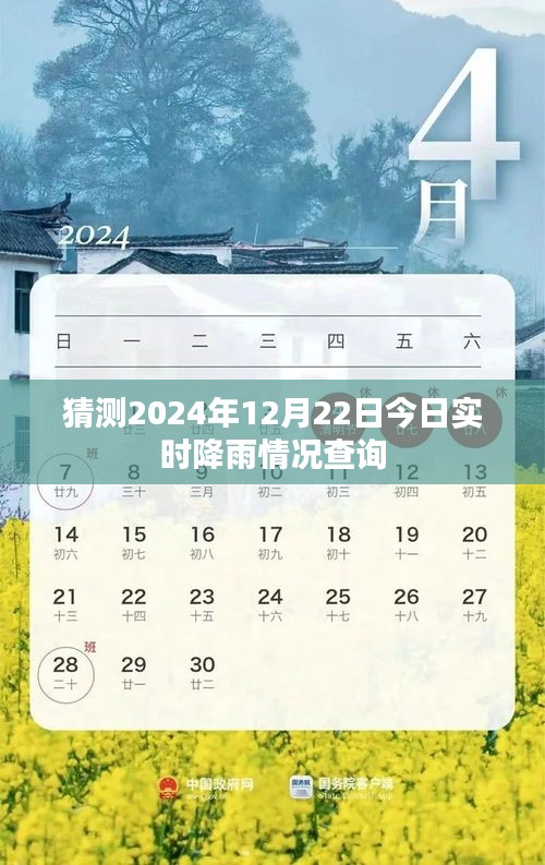 关于未来天气预测，2024年12月22日降雨情况预测查询