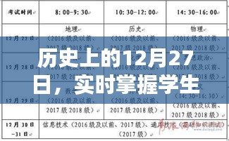 历史上的大事件，学生实时掌握推动教育进步的日子