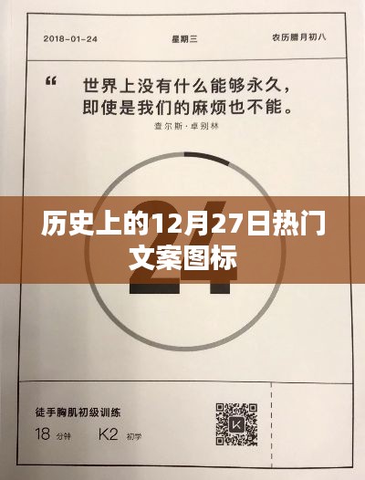 历史上的大事件，12月27日的热门文案图标回顾