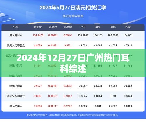 广州耳科最新综述，2024年12月27日热门信息