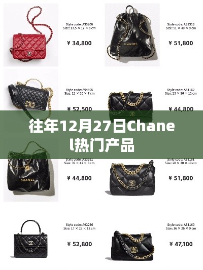 Chanel历年圣诞季热门产品回顾