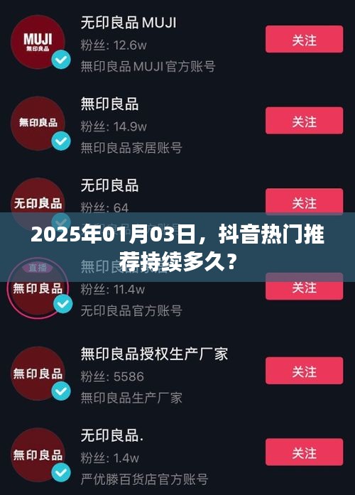 抖音热门推荐持续时长揭秘，2025年最新预测！