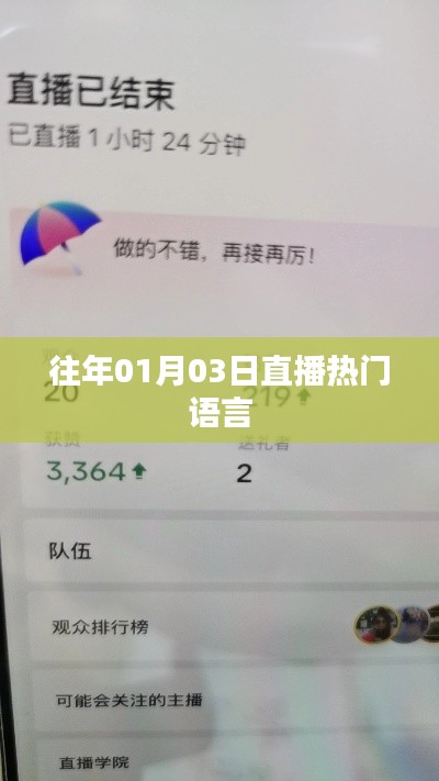 直播热门语言盘点，历年元旦后的语言热潮