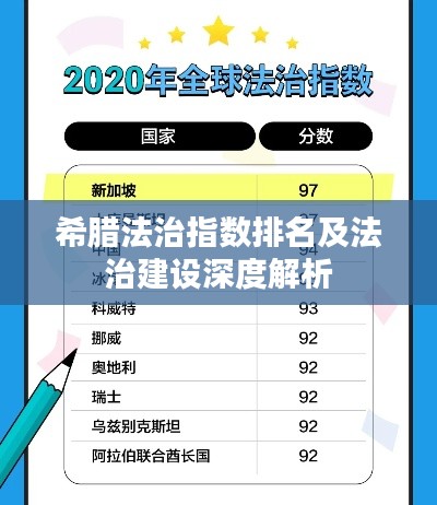 希腊法治指数排名及法治建设深度解析