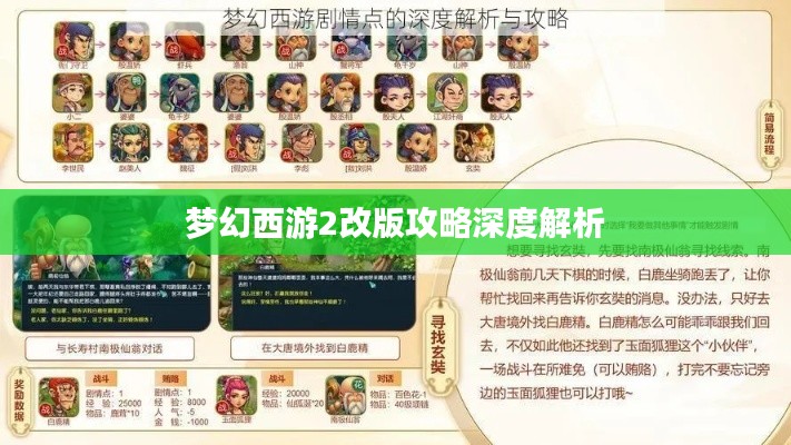 梦幻西游2改版攻略深度解析