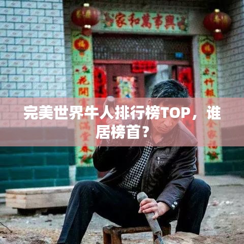 完美世界牛人排行榜TOP，谁居榜首？