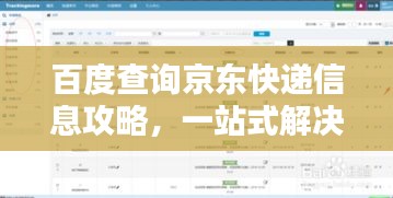 百度查询京东快递信息攻略，一站式解决方案