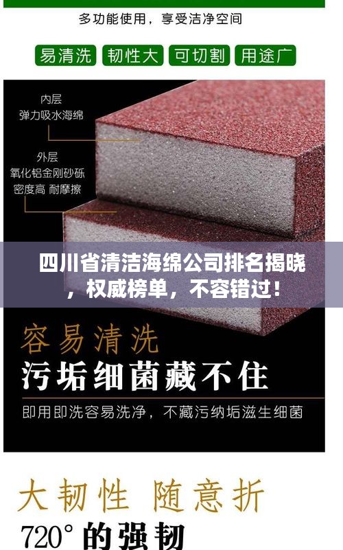 四川省清洁海绵公司排名揭晓，权威榜单，不容错过！