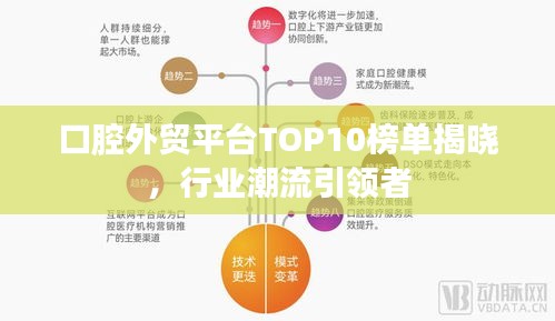 口腔外贸平台TOP10榜单揭晓，行业潮流引领者