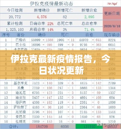 伊拉克最新疫情报告，今日状况更新
