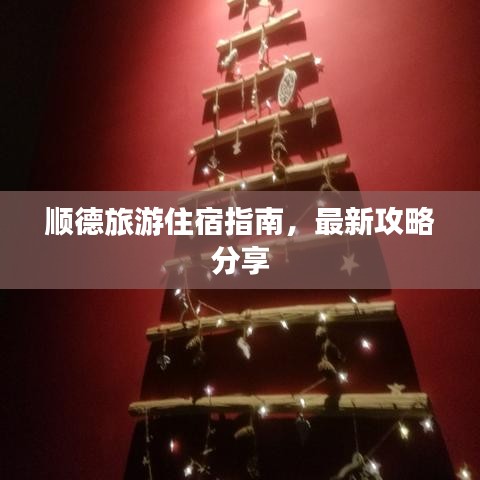 顺德旅游住宿指南，最新攻略分享